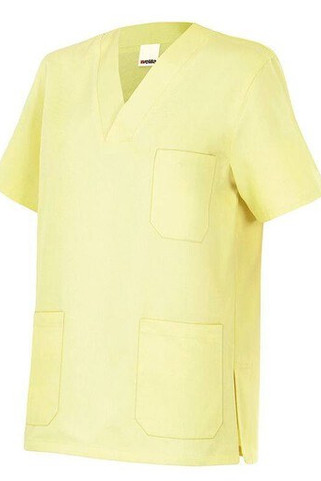 VELILLA VL589 - Velilla Womens V-Neck Tunic with Practical Pockets
