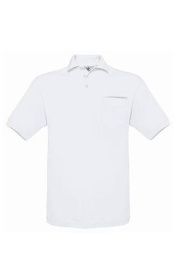 B&C BC415 - Comfortabele Herenpolo met Stijlvolle Borstzak