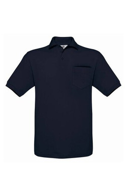 B&C BC415 - Herren -Polo -Hemd mit Tasche