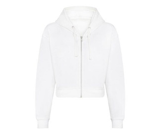 AWDIS JH065 - Womens short zipped sweatshirt