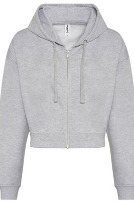 AWDIS JH065 - Women's short zipped sweatshirt