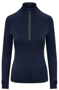 Just Cool JC035 - Womens sports t-shirt with zipped collar