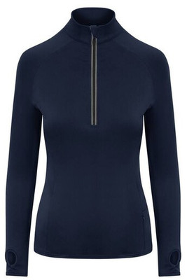 JUST COOL JC035 - T-shirt de sport femme col zippé