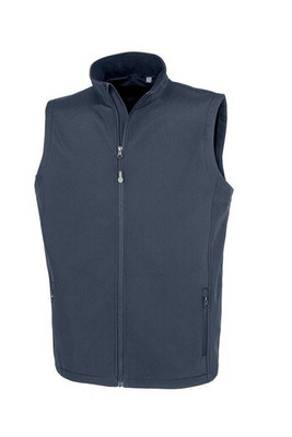 RESULT RS902M - Bodywarmer Softshell homme en polyester recyclé