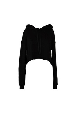 Bella+Canvas BE7502 - Sweatshirt med kort hætte til kvinder