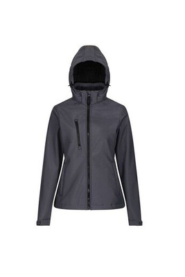 Regatta RGA702 - Softshelljack voor dames met capuchon