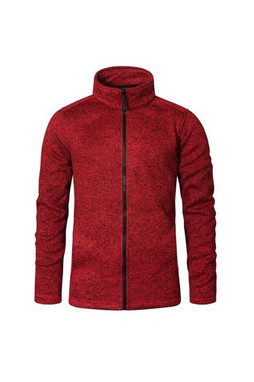 Mens-knitted-fleece-jacket-Wordans