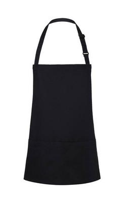 Karlowsky KYBLS6 - Basic Short Bib Apron with Buckle and Pocket