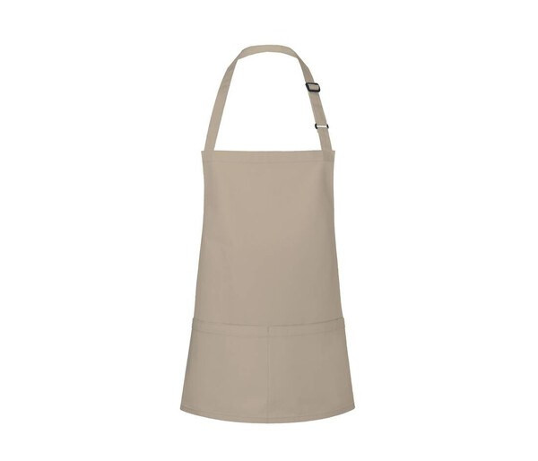 Karlowsky KYBLS6 - Basic Short Bib Apron with Buckle and Pocket