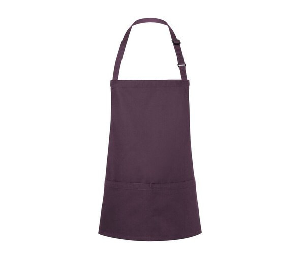Karlowsky KYBLS6 - Basic Short Bib Apron with Buckle and Pocket