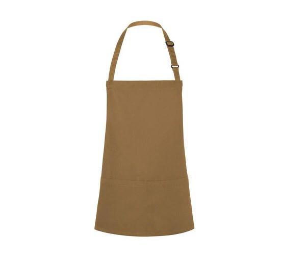 Karlowsky KYBLS6 - Basic Short Bib Apron with Buckle and Pocket