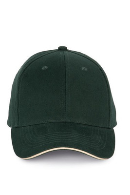 K-up KP185 - 6-Panel-Kappe mit Kontrast-Sandwichschirm