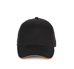 K-up KP189 - Komfortabel 5-Panel Kasket i Bomuld fra K-up