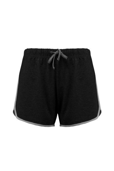 Proact PA1021 - Damen Sportshorts aus Baumwolle mit Kontrastdetails