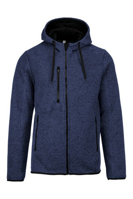 PROACT PA365 - Men's heather hooded jacket