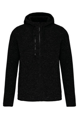 PROACT PA365 - Men's heather hooded jacket