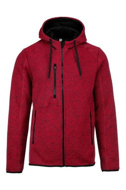 PROACT PA365 - Mens heather hooded jacket