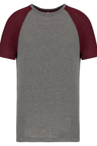 Proact PA4010 - T-shirt Triblend bicolore sport manches courtes adulte