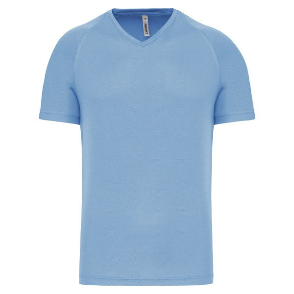 PROACT PA476 - T-shirt de sport manches courtes col v homme