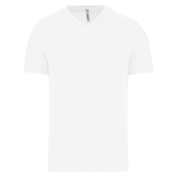 PROACT PA476 - Men's V-neck short-sleeved sports T-shirt