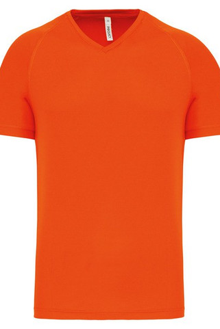 PROACT PA476 - T-shirt de sport manches courtes col v homme