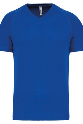 PROACT PA476 - Men's V-neck short-sleeved sports T-shirt