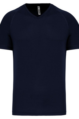 PROACT PA476 - Mens V-neck short-sleeved sports T-shirt