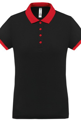 Proact PA490 - Dames Slim Fit Piqué Polo met Sneldrogende Stof