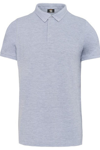 WK. Designed To Work WK225 - Mens short sleeve stud polo shirt