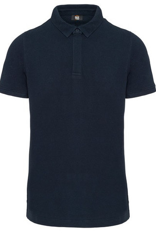 WK. Designed To Work WK225 - Mens short sleeve stud polo shirt