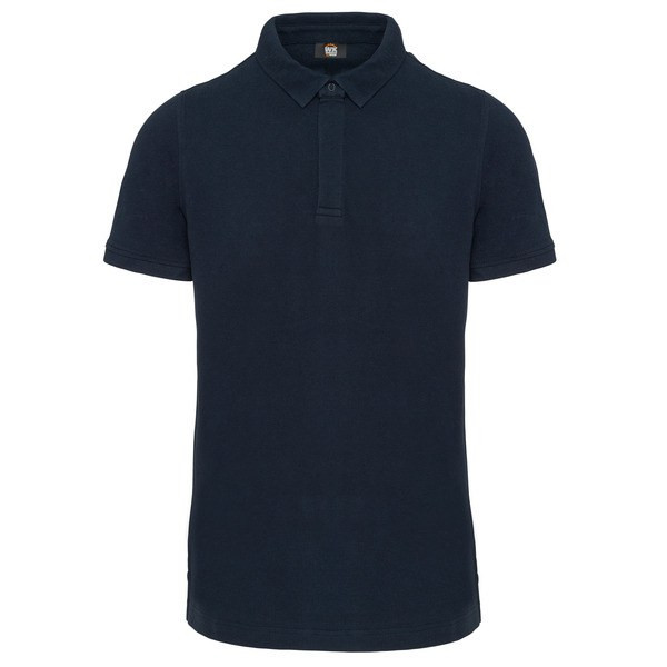 WK. Designed To Work WK225 - Men's short sleeve stud polo shirt