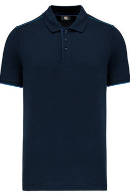 WK. Designed To Work WK270 - Polo DayToDay contrastado hombre