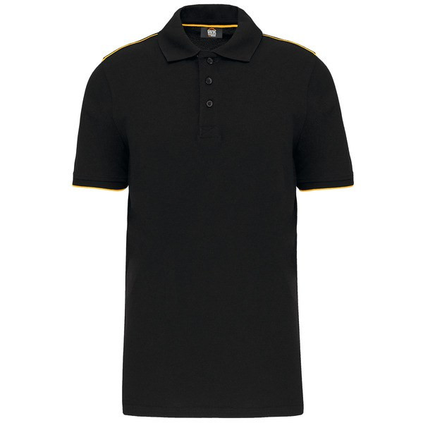 WK. Designed To Work WK270 - Men's short-sleeved contrasting DayToDay polo shirt