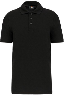 WK. Designed To Work WK270 - Men's short-sleeved contrasting DayToDay polo shirt