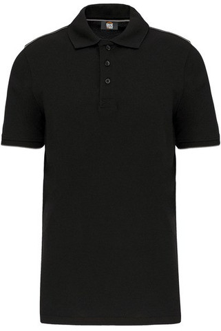 WK. Designed To Work WK270 - Mens short-sleeved contrasting DayToDay polo shirt