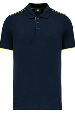 WK. Designed To Work WK270 - Polo DayToDay contrastado hombre