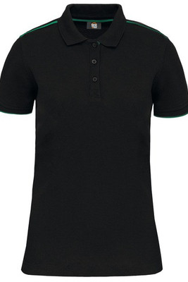 WK. Designed To Work WK271 - Polo manches courtes contraste DayToDay femme