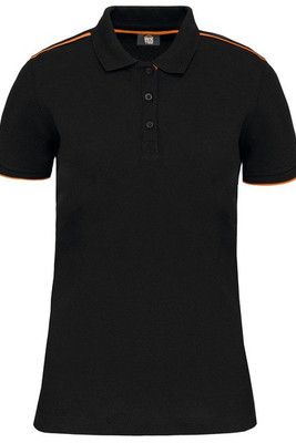 WK. Designed To Work WK271 - Ladies' short-sleeved contrasting DayToDay polo shirt