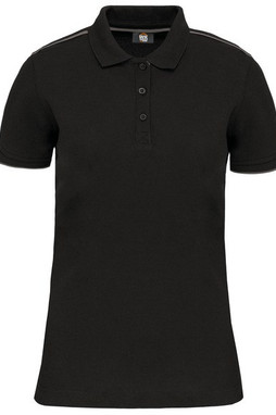 WK. Designed To Work WK271 - Kvinders Daytoday kontrast-poloshirt med korte ærmer