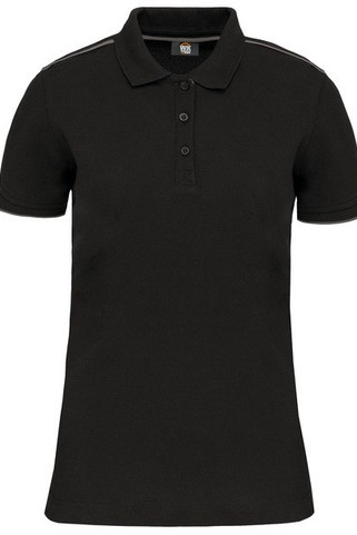 WK. Designed To Work WK271 - Polo DayToDay contrastado mujer