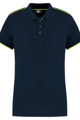 WK. Designed To Work WK271 - Polo manches courtes contraste DayToDay femme