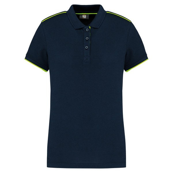 WK. Designed To Work WK271 - Ladies' short-sleeved contrasting DayToDay polo shirt
