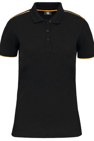 WK. Designed To Work WK271 - Ladies short-sleeved contrasting DayToDay polo shirt