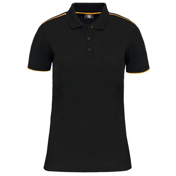 WK. Designed To Work WK271 - Ladies' short-sleeved contrasting DayToDay polo shirt