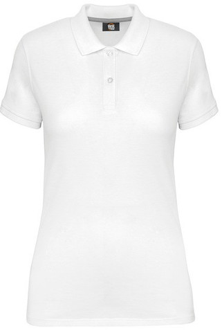 WK. Designed To Work WK275 - Polo Antibacteriano Mujer