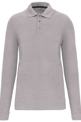 WK. Designed To Work WK276 - Polo Antibacteriano manga larga hombre
