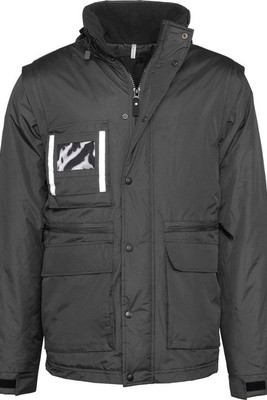 WK. Designed To Work WK6106 - Detachable-sleeved workwear parka