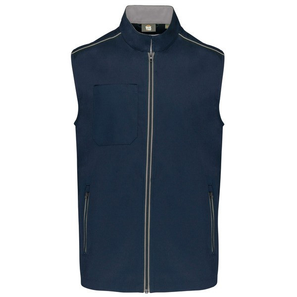 WK. Designed To Work WK6148 - Herren Alltagsweste mit Kontrastdetails
