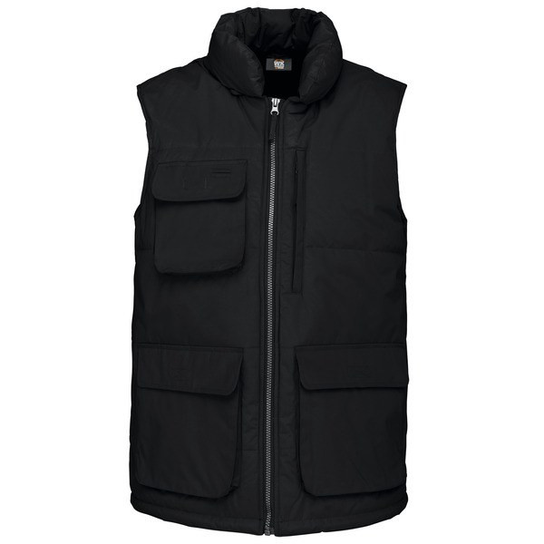 WK. Designed To Work WK615 - Water-Resistant Quilted Utility Bodywarmer