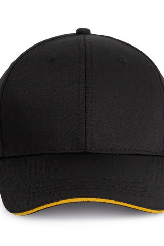 WK. Designed To Work WKP145 - Casquette 6 Panneaux Oekotex avec Visière Sandwich